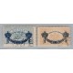 SUECIA 1889 SERVICIO OFICIAL SERIE COMPLETA RESELLADA Yv 13/4 EL PRIMER SELLO CON VARIEDAD DE IMPRESION EN MARGEN SUPERIOR Y ANGULO SUPERIOR DERECHO HERMOS Y RARO